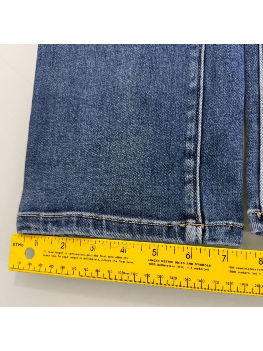 BKE Parker Jeans Women's 31X32 High Rise Straight Fit Stretch Denim Y2K Buckle - Picture 10 of 14